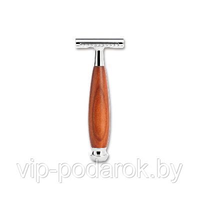 Бритвенный станок Boker Safety Razor Plum Wood 04BO193SOI