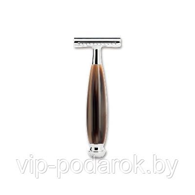 Бритвенный станок Boker Safety Razor Resin Brown 04BO195SOI