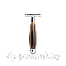 Бритвенный станок Boker Safety Razor Resin Brown 04BO195SOI