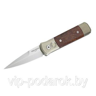 Нож складной Pro-Tech Custom Godson Ironwood - фото 1 - id-p135762508