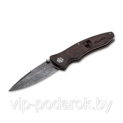 Нож складной Boker Tirpitz-Damascus Wood BK110192DAM