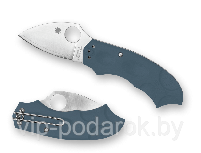Складной нож Spyderco Meerkat Blue V-TOKU2 C64PBLE