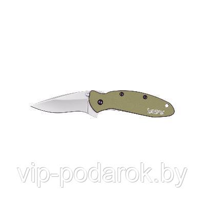 Нож полуавтоматический складной KERSHAW Scallion Olive 1620OL - фото 1 - id-p135761711