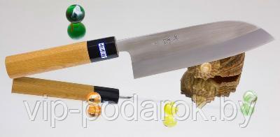 Кухонный нож Gihei-Hamono ZDP-189 Santoku 165mm GZD-S16J - фото 1 - id-p135761867