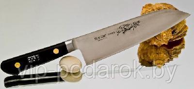 Кухонный нож Misono Sweden Steel Santoku SS183