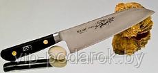 Кухонный нож Misono Sweden Steel Santoku SS183