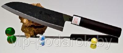 Кухонный нож Moritaka A2 Santoku ES-150 - фото 1 - id-p135762072