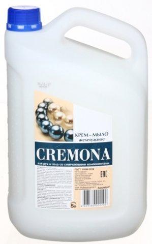 Крем-мыло жидкое Cremona 5000 мл, «Жемчужное» - фото 1 - id-p135769596