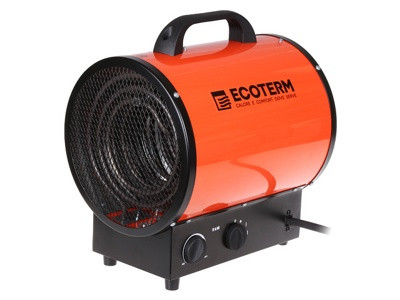 Пушка тепловая электрическая Ecoterm EHR-09/3E, 9 кВт, 380 В - фото 1 - id-p107801867