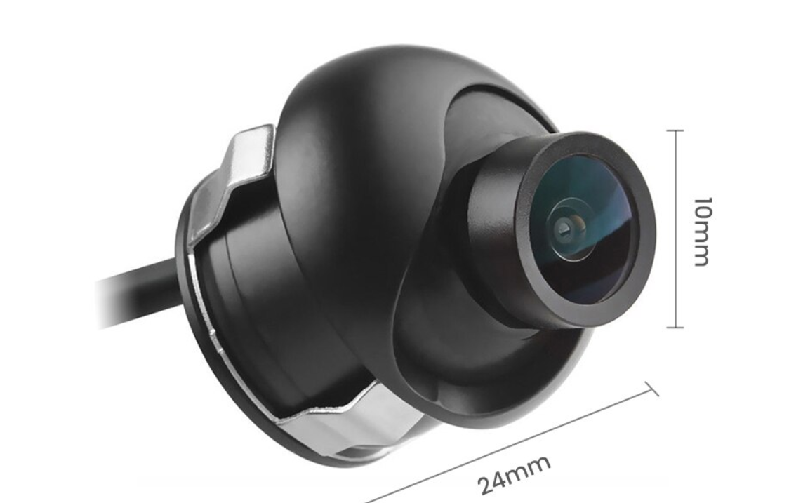 Универсальная автомобильная камера сенсор 1058K CARMEDIA врезная под фрезу - фото 3 - id-p135848577