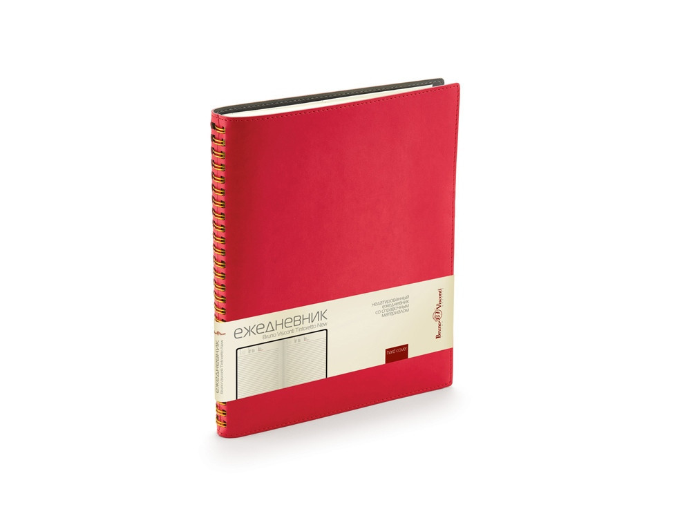Ежедневник Tintoretto New, недатированный, B5, красный