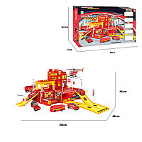 Детский игровой набор паркинг "Пожарные" 660-A69