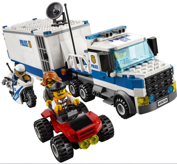 Конструктор Bela Cities "Мобильный командный центр", 398 деталей, аналог Lego, арт.10657