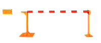 Шлагбаум механический 2,5м