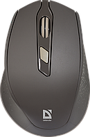 Беспроводная оптическая мышь Defender Genesis MM-785 коричневая,6 кнопок, 1200-2400 dpi