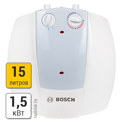 Электрический водонагреватель Bosch Tronic 2000 T Mini 15, 1,5 кВт, фото 2