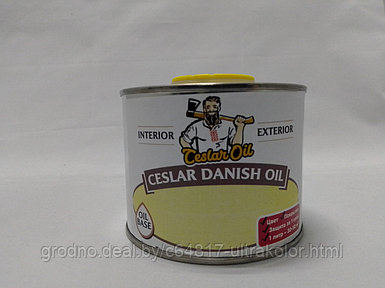 Масло CESLAR Danish Oil, 0.5л