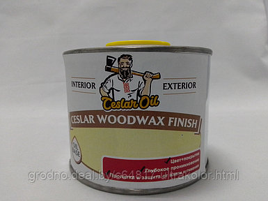 Масло CESLAR WoodWAX Finish, 0.5л