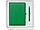 Ежедневник Flexy, недатированный, А5, в гибкой обложке Cambric, светло-зеленый, фото 6