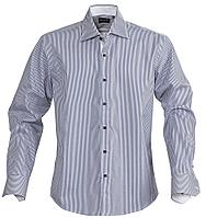 Рубашка мужская в полоску RENO (40;M)