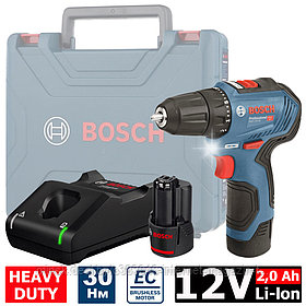 Дрель-шуруповерт аккумуляторная GSR 12V-30 Professional BOSCH (06019G9000)