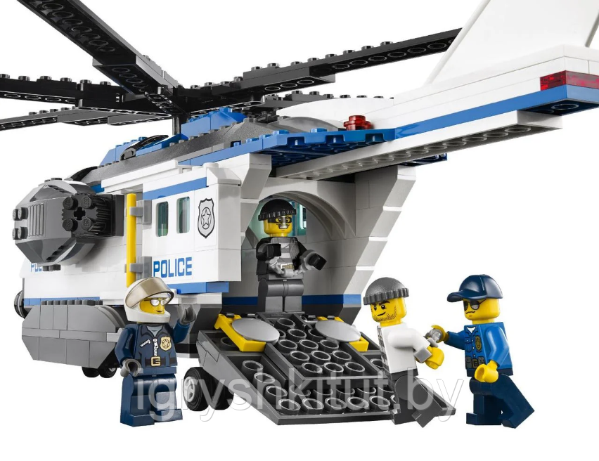 Конструктор Bela Urban "Вертолет наблюдения", 528 деталей аналог LEGO, арт.10423 - фото 3 - id-p135879716
