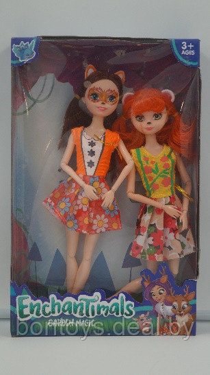Набор кукол EnchanTimals, 2 куклы, руки и ноги на шарнирах - фото 1 - id-p135880714