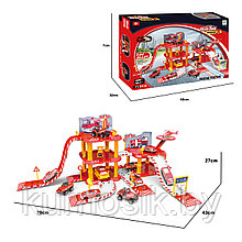 Игровой набор SixSixZero Паркинг "Пожарные" 71 предмет (арт. 660-A38)