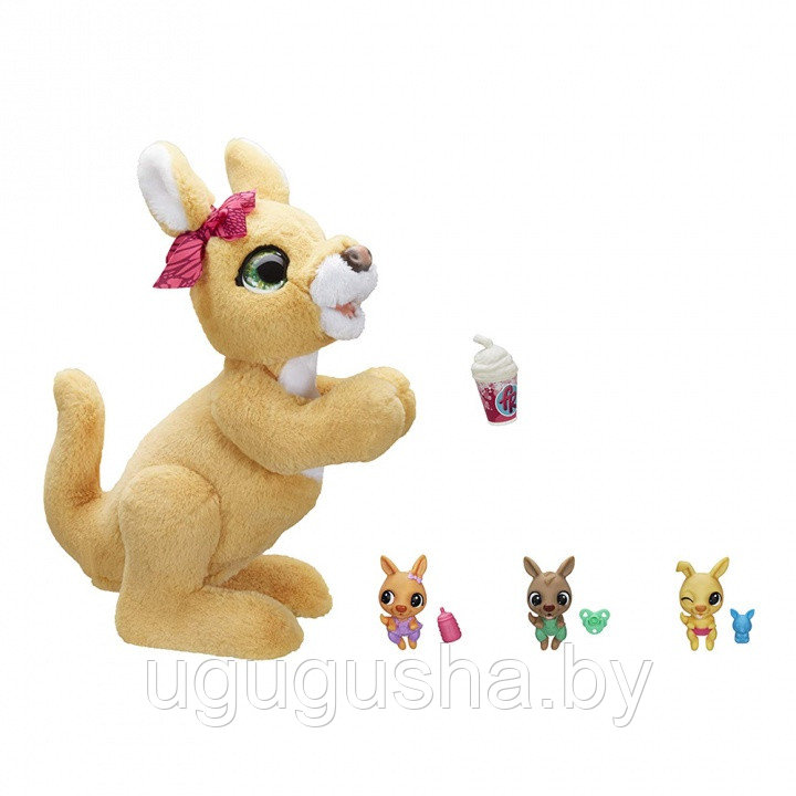 Интерактивная игрушка FurReal Friends "Кенгуру Джози и ее малыши" - фото 2 - id-p135894344