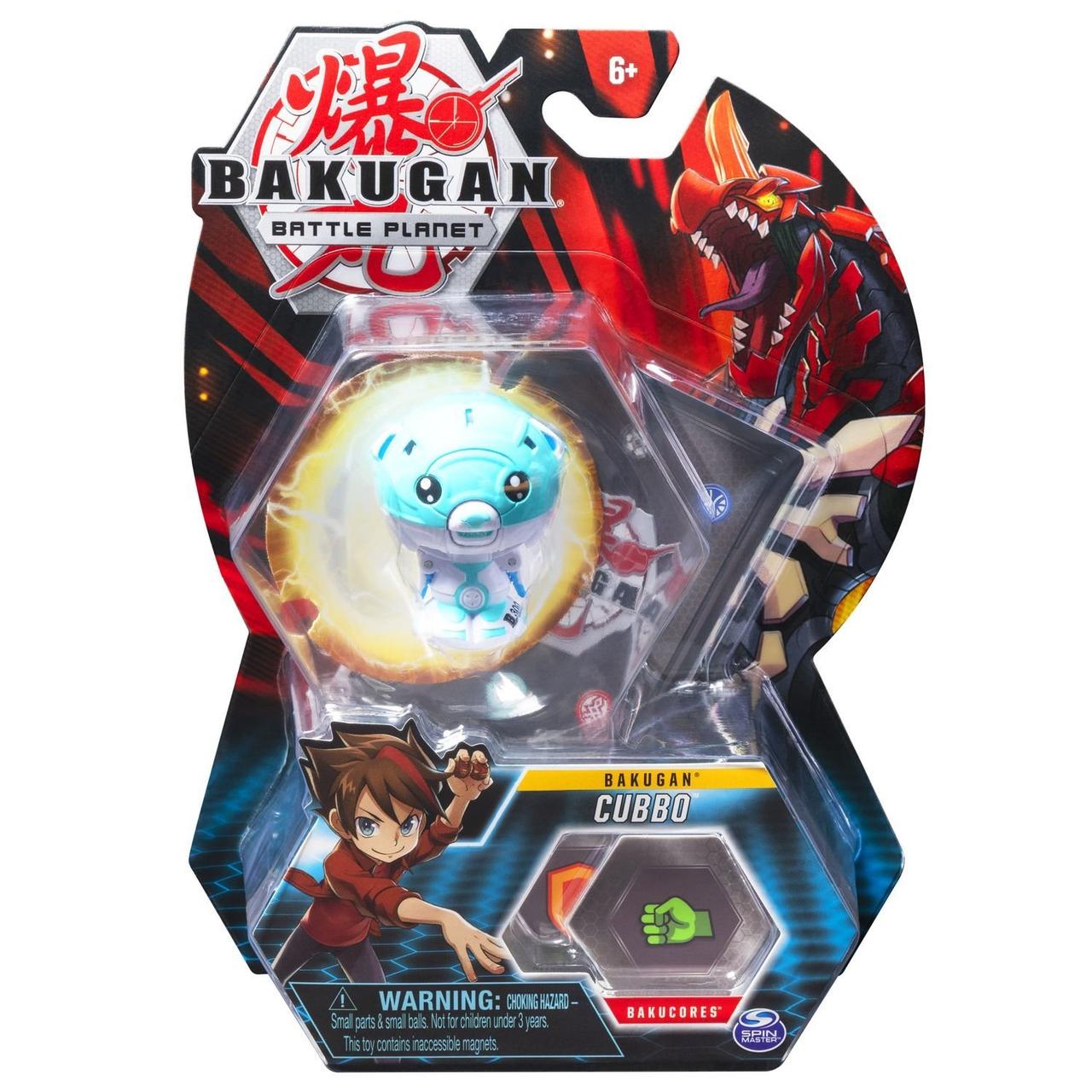 Фигурка-трансформер Bakugan Mini Bear White 20115043