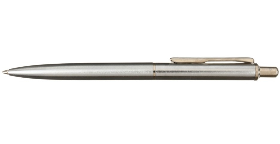 Ручка подарочная шариковая Luxor Cosmic корпус серебристый - фото 2 - id-p135898456