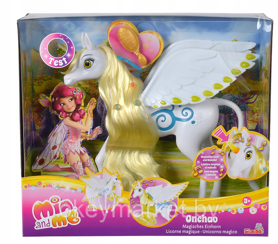 Игрушка Simba Mia and Me Единорог Ончао световые и звуковые эффекты, фото 2