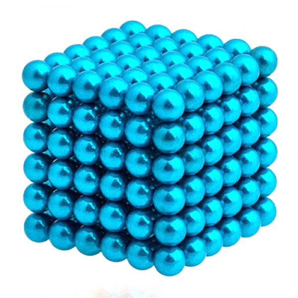 Неокуб 5 мм, синий в металлической коробке - фото 1 - id-p135902594