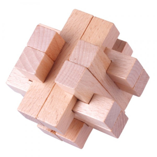 Деревянная головоломка Wood Box Тайник - фото 1 - id-p135903140