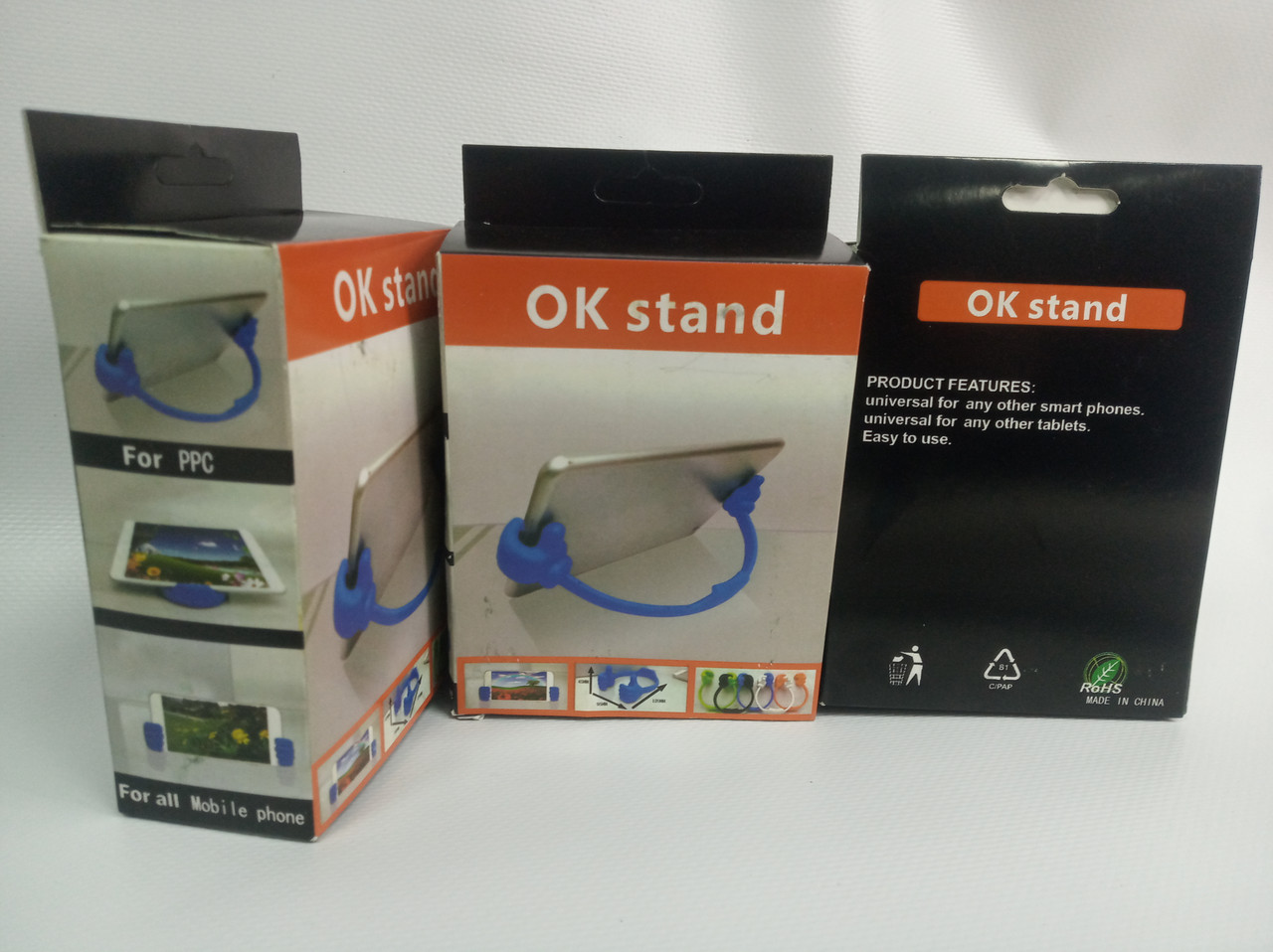 Подставка для телефона / планшетаOK stand , разные цвета - фото 2 - id-p135909400