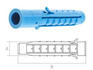 Дюбель распорный 10х100 мм четырехсегментный (20 шт в пласт. конт.) STARFIX