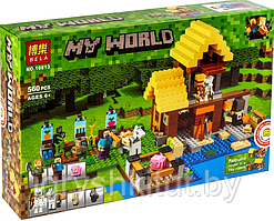 Конструктор My World "Фермерский коттедж", 546 деталей, аналог Lego, арт.10813