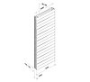 Радиатор Royal Thermo PianoForte Tower new/Silver Satin - 18 секц., фото 2