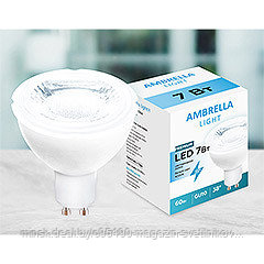 Светодиодная лампа LED MR16-PR 7W GU10 4200K (60W) 175-250V : LED MR16-PR 7W GU10 4200K (60W) 175-250V