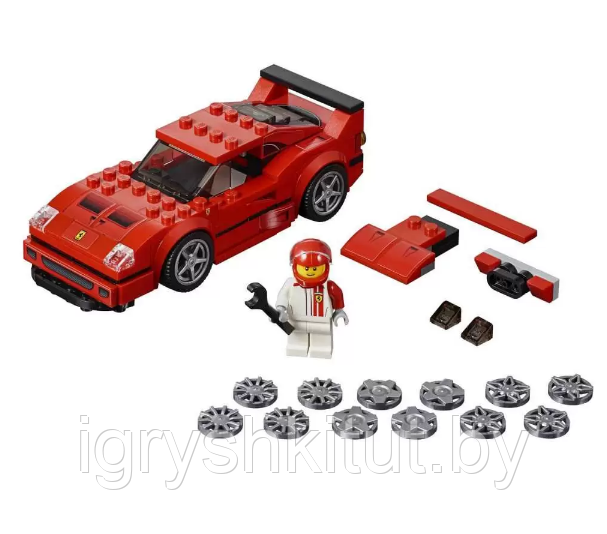 Конструктор Lari Speeds «Speed Champions Ferrari», 198 дет., Аналог LEGO, арт.11253 - фото 2 - id-p135918994