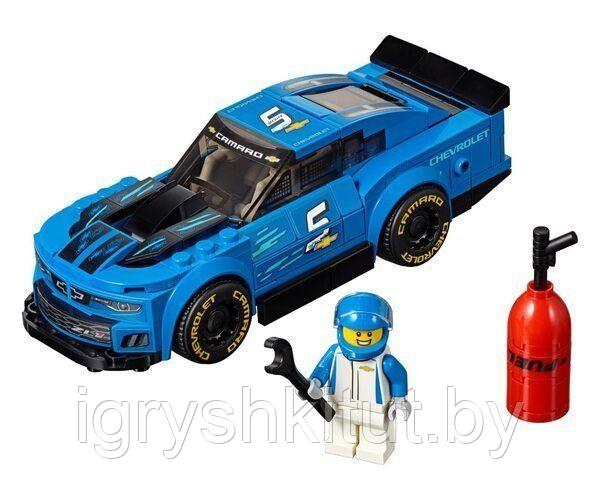 Конструктор LARI Speeds Champion "Гоночный автомобиль Chevrolet Camaro ZL1", 204 дет., Аналог LEGO, арт.11254 - фото 1 - id-p135921864