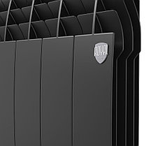 Радиатор Royal Thermo Biliner Alum 500 Noir Sable - 4 секц., фото 3