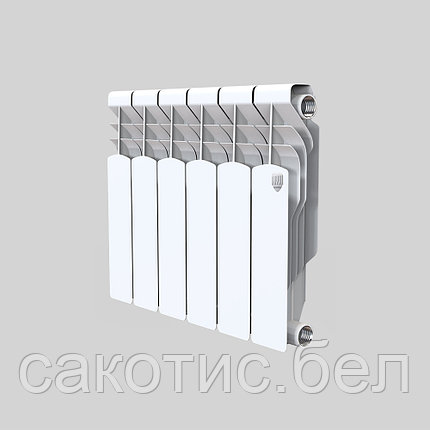 Радиатор биметаллический Royal Thermo MONOBLOCK B 350 - 8 секц., фото 2