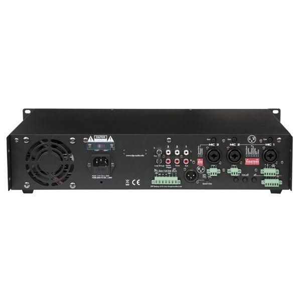 Однозонный усилитель звука с функцией микшера DAP-Audio PA-7120 - фото 2 - id-p135933918