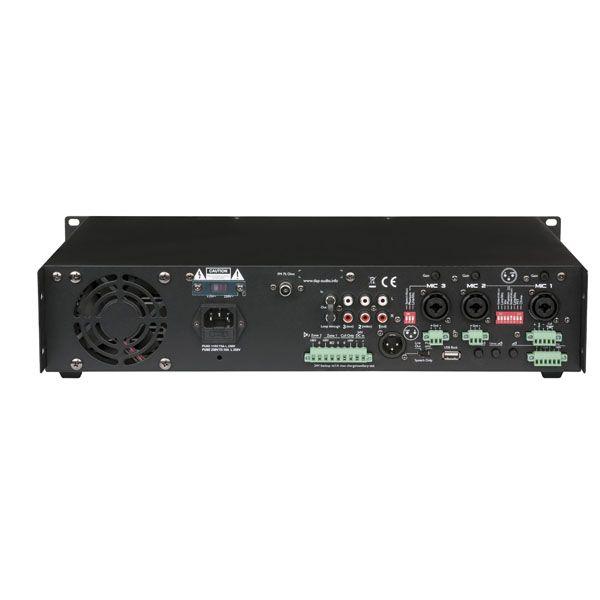 2-х зонный усилитель звука с функцией микшера DAP-Audio ZA-9120TU - фото 2 - id-p135934423