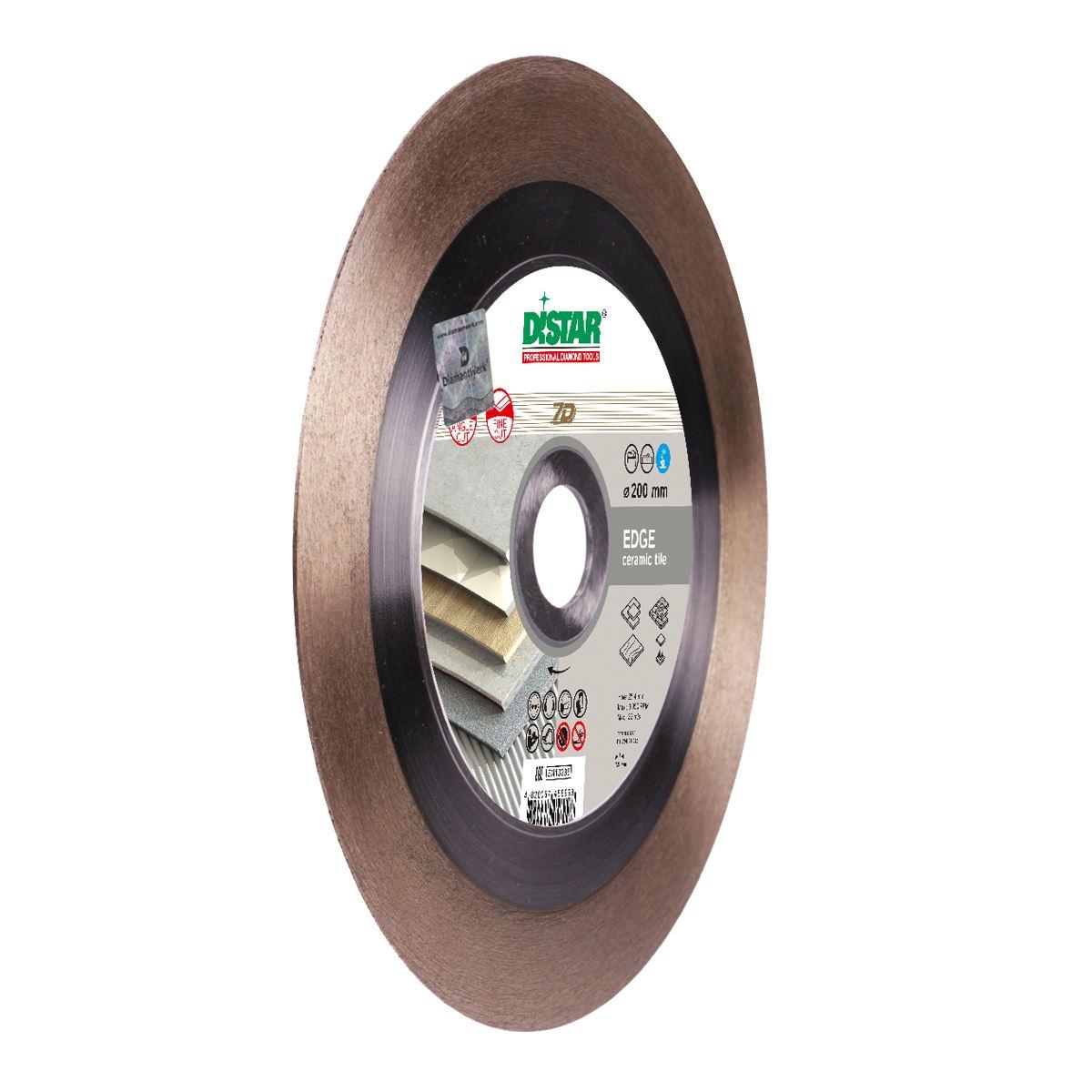 Алмазный диск 180 мм для резки керамики под 45 градусов - фото 3 - id-p135936461