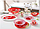 N4828 Столовый сервиз Luminarc Red Orchis, 46 предметов, 6 персон, набор тарелок, фото 9