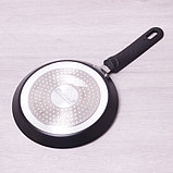 Сковорода блинная с антипригарным покрытием  Kamille 20 см 0618MR, фото 2
