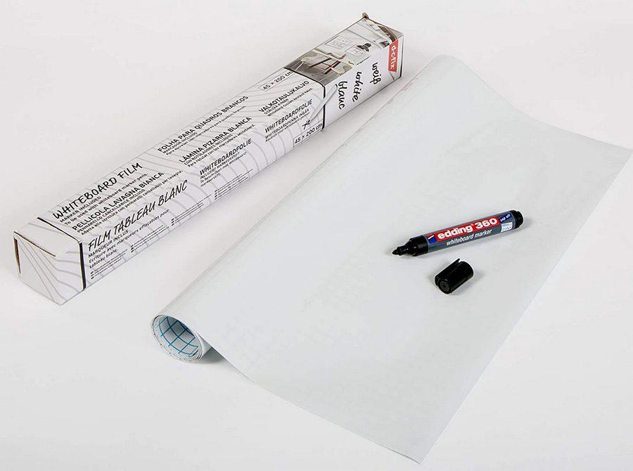 Плёнка для рисования маркером D-c-fix Whiteboardfolie 45см белая