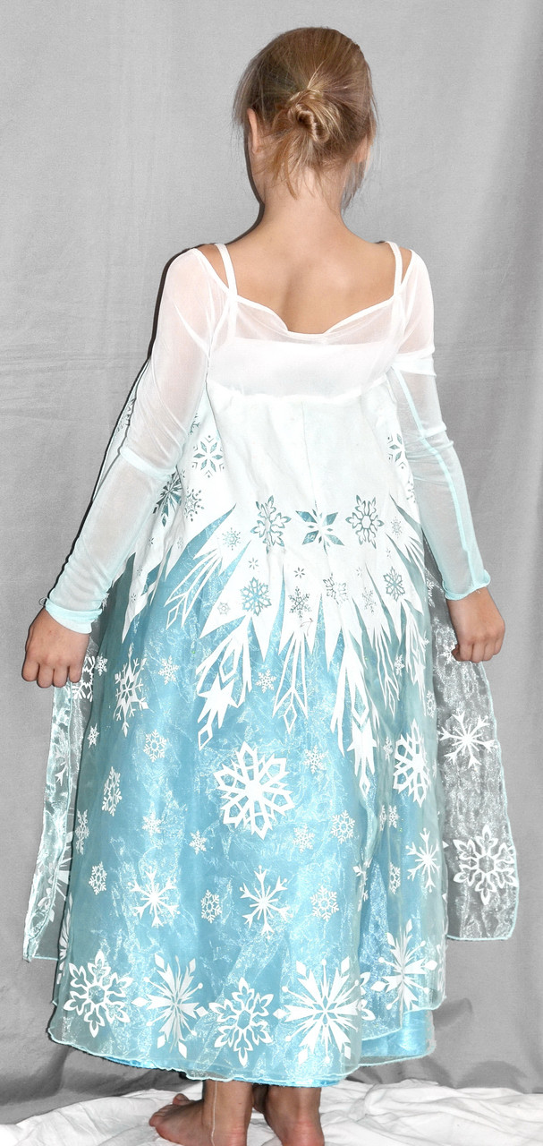 Платье карнавальное Эльза Холодное Сердце на 11-12 лет рост 152 см - фото 4 - id-p135954751